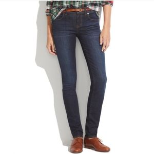 Madewell Skinny Skinny Blue Jeans Sz 27